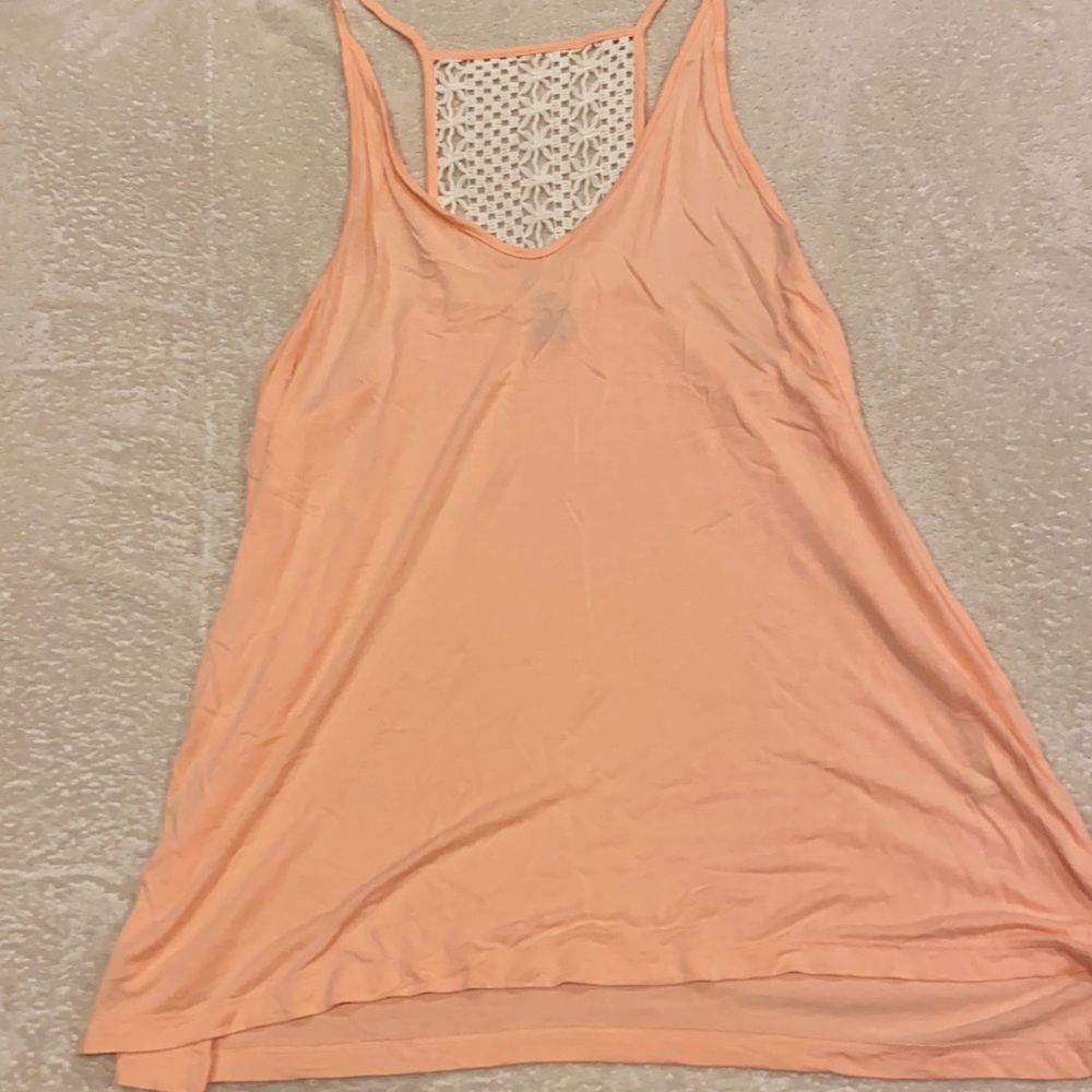 Coral tank top